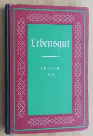 德文书 Lebensgut. Ein deutsches Lesebuch für Mädchen  von Schellens Maria Hilde Konrad und Grete Schneider (Autor)