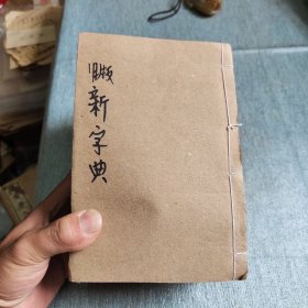 新字典一套合订十册，部分是两本钉一起，一本边角有几页有损，内容全不全自定