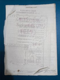 后期倭寇的酝酿与活动述略(论文)(草稿资料)1986年 武汉大学历史教授手稿