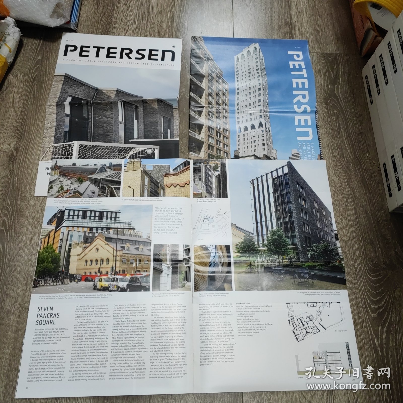 PETERSEN A MAGAZINE ABOUT BRICKWORK AND RESPONSIBLE ARCHITECTURE 44/2021+33/2015+28/2013