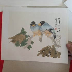 任伯年人物花鸟册