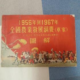 1956-1967年全国农业发展纲要图解