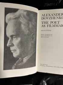 alexander dovzhenko：the poet as filmmaker，selected writings，亚历山大.杜甫仁科：作为导演的诗人，文集。八新