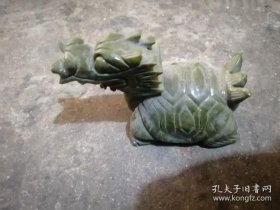 天然玉雕玉雕摆件长12厘米