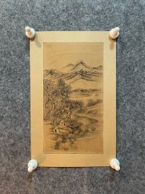 古笔山水图，小品