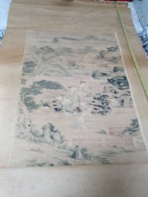 秋宫睡起试生画