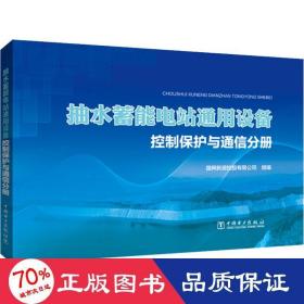 抽水蓄能电站通用设备 控制保护与通信分册 水利电力 作者