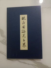 安徽国画名家:林存安梅花手卷(折页)