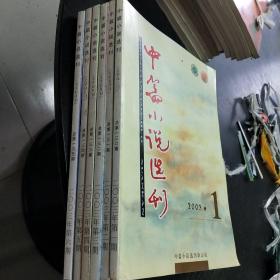 中篇小说选刊    2003年1-6期合售    包快递费