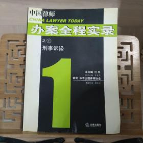刑事诉讼——中国律师办案全程实录