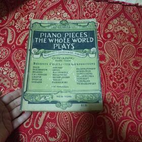 PlANO PlECES THE WHOLE WORLD PLAYS