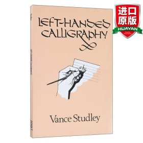 英文原版 Left-Handed Calligraphy  左撇子英文书法 英文版 进口英语原版书籍