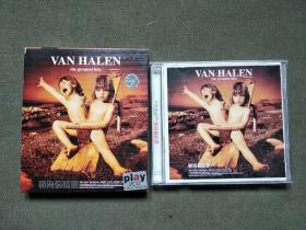 音乐CD  《范海伦精选》 两碟装  (第四封信、不能阻止你的爱、不要告诉我、感觉、1984、 梦想、为什么不能爱、晚上继续爱等)  已索尼机试听音质良好