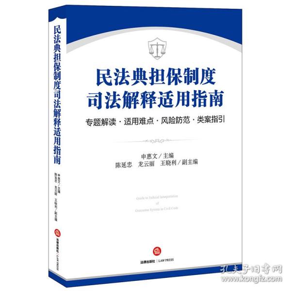 民法典担保制度司法解释适用指南：专题解读·适用难点·风险防范·类案指引