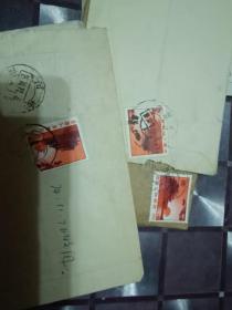 中国人民邮政，实寄信封，8分，30元
