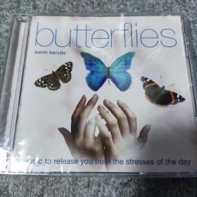 现货 uk/未拆/h34 kevin kendle 蝴蝶 butterflies  唯美新世纪 经典藏品