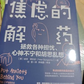 焦虑的解药：拯救各种担忧、心神不宁和胡思乱想