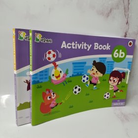 叽里呱啦activity book 6a、6b 2册合售