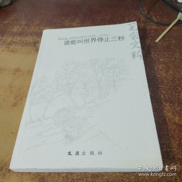 谁能叫世界停止三秒：笔会文粹