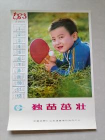 独苗茁壮 (4开)。