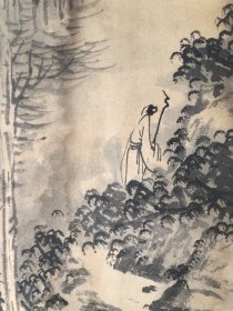 陈立锋 120/60 立轴 清代画家，字伯雨，号梅花园主，浙江绍兴县人，后移居上海。他擅长绘画山水、花鸟、人物和书法。其作品具有浓郁的文人气息，被誉为“江南才子画家”。陈立锋的代表作品包括：1. 山水画《岁寒三友图》2. 花鸟画《宜春双鹤图》3. 人物画《西楼梦后图》4. 书法《梅花书屋》等。此外，陈立锋还擅长绘画单色花鸟，如梅、竹、兰等。他的作品受到后人的推崇，对中国画坛产生了深远的影响。