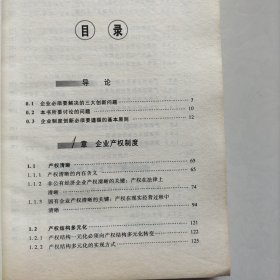 中国企业制度创新