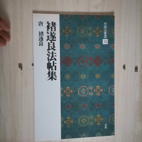 -309-7《中国法书选35 褚遂良法帖集》 二玄社，