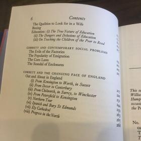 【弗里欧书社函装插图本】cobbett's England : a selection from the writings of William cobbett《科贝特之英格兰——威廉·科贝特作品选集》