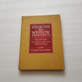 Designs for Window Treatments: Over 100 Styles for Curtains and Other Soft Furnishings（精裝、16開）