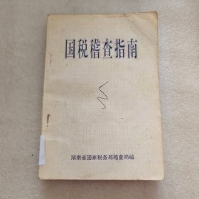 國稅稽查指南 湖南省國家稅務(wù)局稽查局編