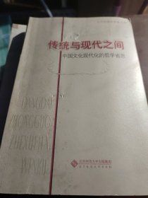 传统与现代之间：中国文化现代化的哲学省思(作者签名赠送本，封面有破损如图所示，内页无勾画)