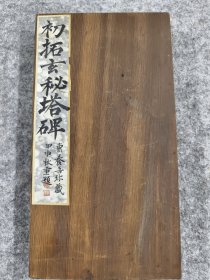 拓本 玄秘塔碑