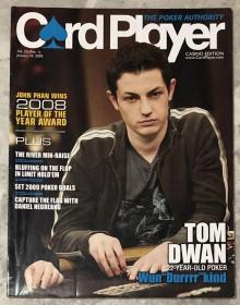 Card player 杂志 Tom dwan 封面