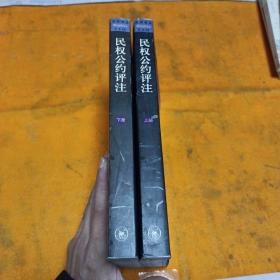 民权公约评注联合国《公民权利和政治权利国际公约》……该书内页有圆珠笔划过的横线。