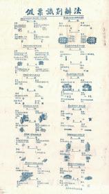 中国最早识币图谱--民国二十八年（1939年）--新中国金融摇篮山西黎城小寨村--冀南银行•4个版别•鲁西银行•4个版别--原件扫描版--《假票识别办法》--国内唯一•镇馆之宝-虒人荣誉珍藏