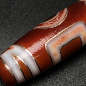【息增怀天珠】 尺寸：49*14毫米 重量15.5克