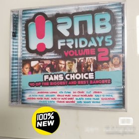 全新未拆塑封原版唱片双碟片 rnb Fridays volume 2，可复制产品 ，拆封不退。价格是单张价格。