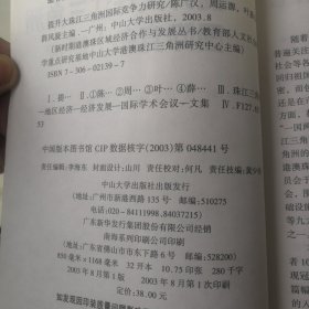 提升大珠江三角洲国际竞争力研究