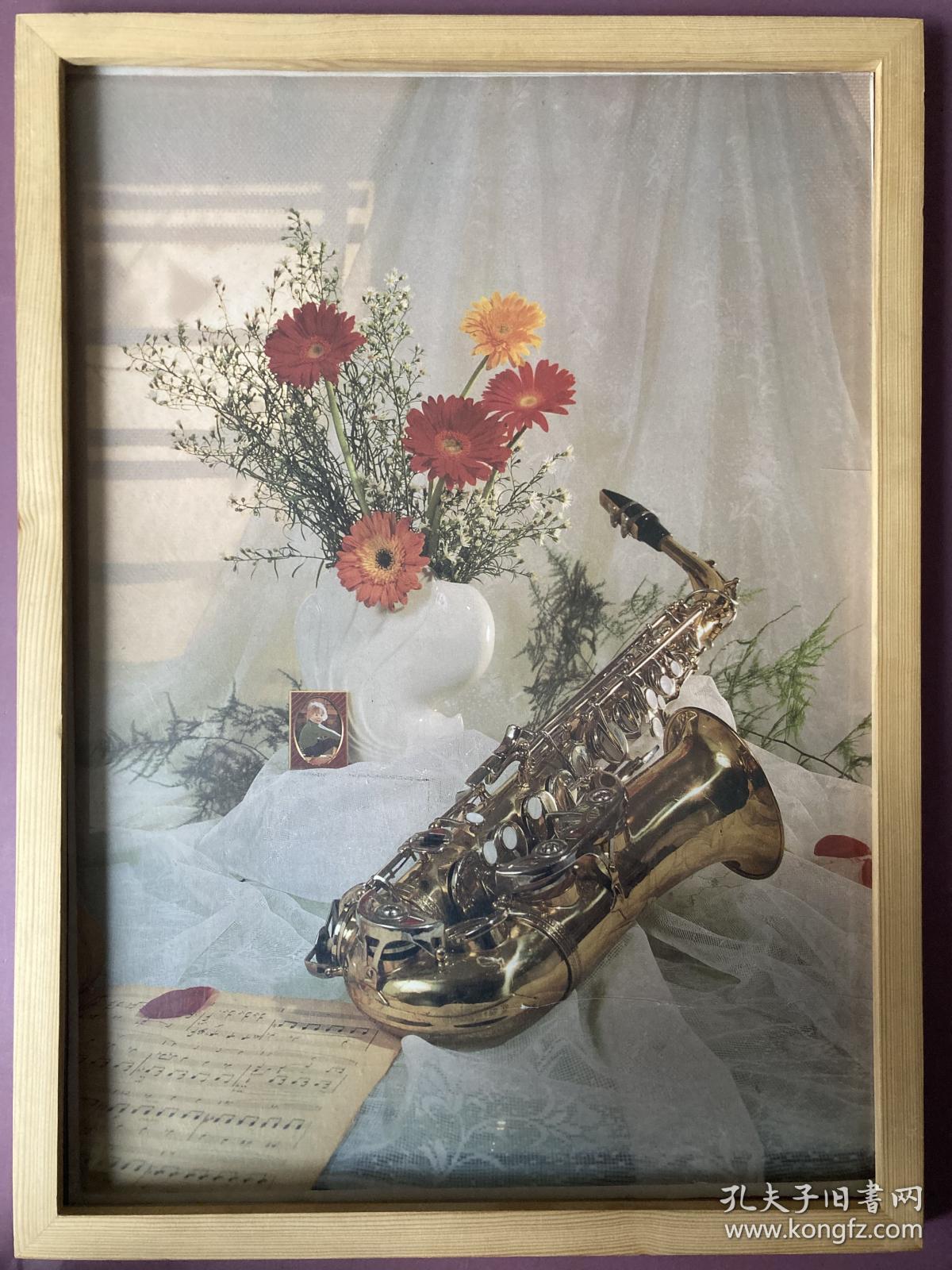 #每日一更# 1990年 花朵的乐章 怀旧年画挂历年历画 品相如图 尺寸四开 全网络销售 喜欢的朋友不要错过