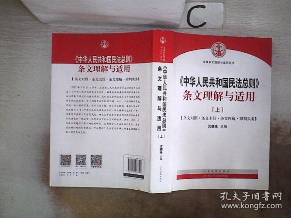 中华人民共和国民法总则 条文理解与适用（套装上下册）