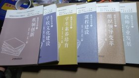 集团化办学的研究与实践丛书：集团化办学的机制创新、教师专业发展、学生素质培养、课程建设、学校文化建设、组织领导变革（6本合售，2020-11月最新出版）