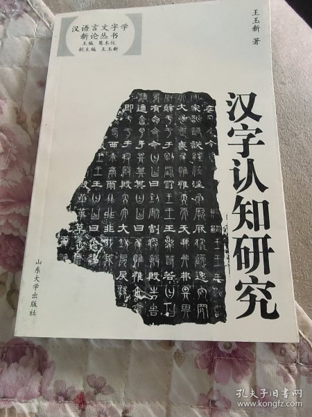 汉字认知研究——汉语言文字学新论丛书