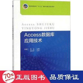 access数据库应用技术 大中专公共计算机 作者