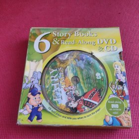 【6册含2光盘】6 Story Books & Read-Along DVD
