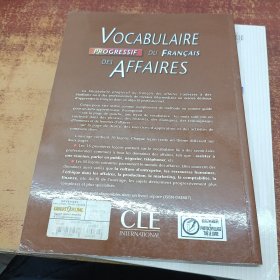 法文原版书 Vocabulaire progressif du français des affaires: avec 200 exercices Jean-Luc Penfornis (Author)