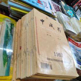 中成药杂志 92年93年96年97年 全 共4全年合售