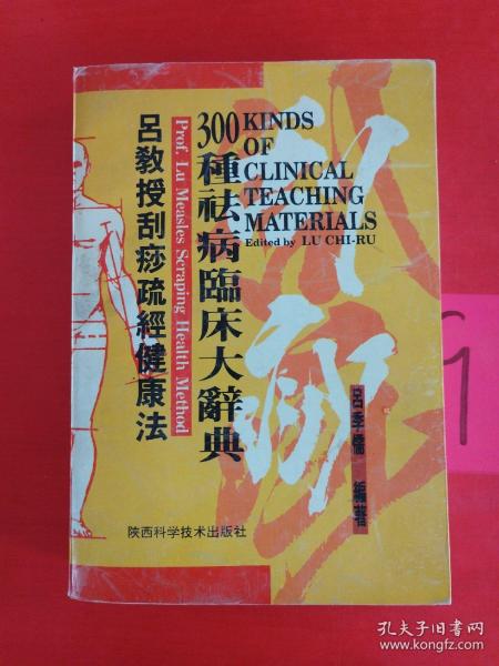 吕教授刮痧疏经健康法——300种祛病临床大辞典