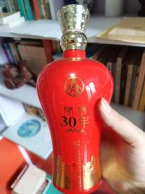 老酒瓶：五粮液开放30年