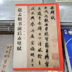 中国历代名碑名帖精选·赵孟頫书前后赤壁赋