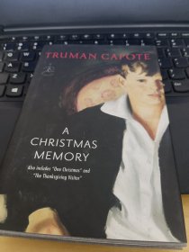 英文书 A Christmas Memory: One Christmas, and The Thanksgiving Visitor by Truman Capote (Author)/毛边书